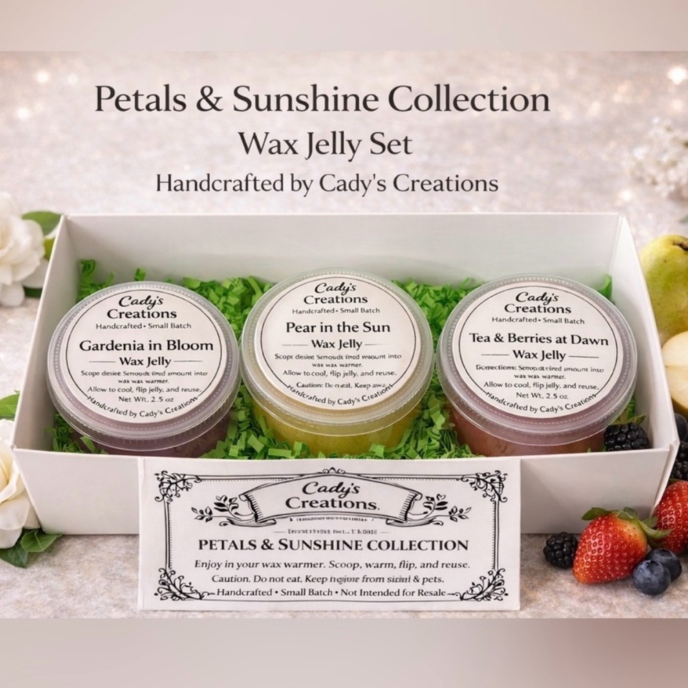 Cady's Creations homemade Wax Jelly Set